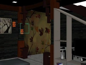 interior full house  5 rooms 3D Model