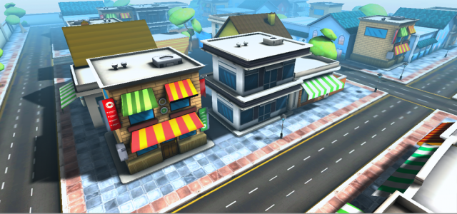 cartoon city 3D Model .c4d .max .obj .3ds .fbx .stl .blend 