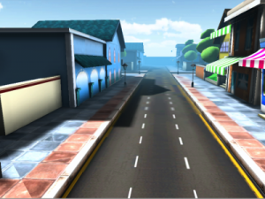 cartoon city 3D Model