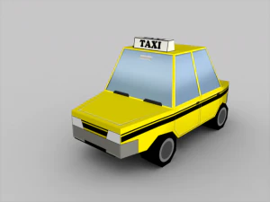 cartoon vehicles pack 3D Model