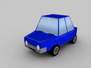 cartoon vehicles pack 3D Model