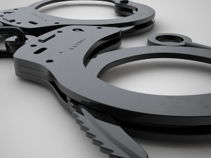 handcuffs 3D-Modell