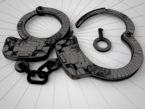 handcuffs 3D-Modell