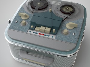 tape recorder 3D Модель