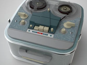 tape recorder 3D Model
