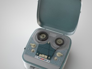 tape recorder 3D Модель