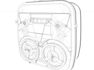 tape recorder 3D Модель