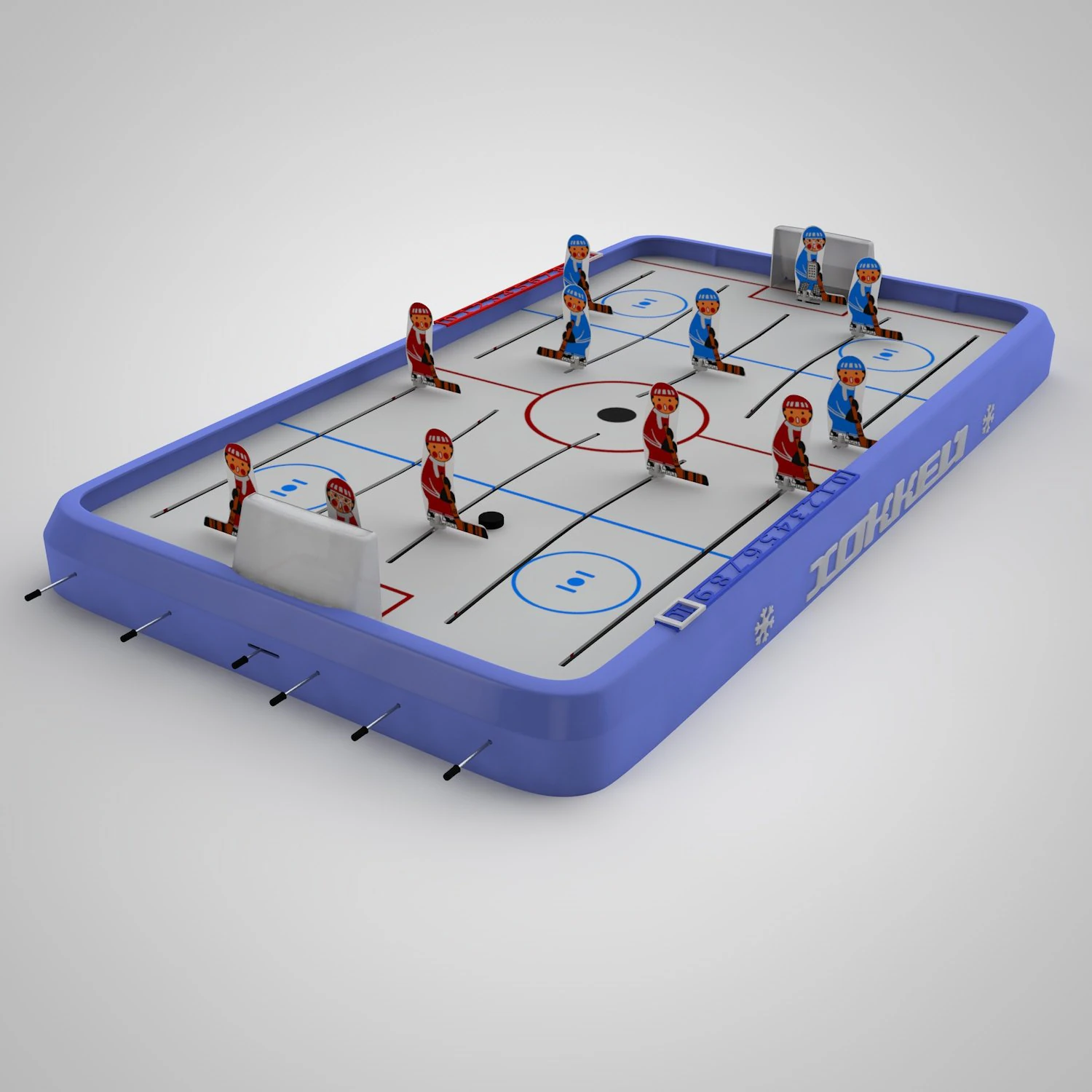 hockey 3D Model .c4d .max .obj .3ds .fbx .stl .blend 