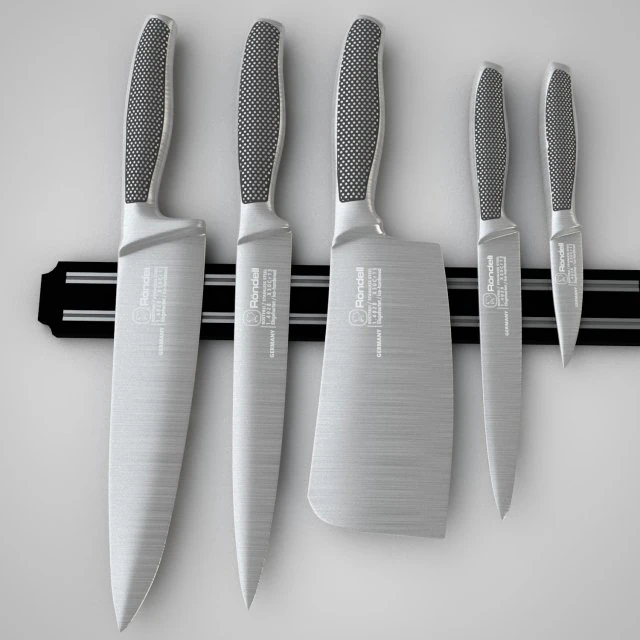 conjunto de faca Modelo 3D .c4d .max .obj .3ds .fbx .stl .blend