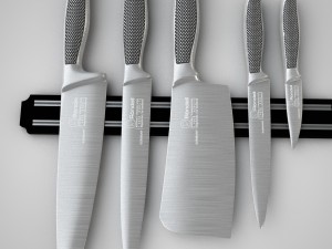knife set Modèle 3D