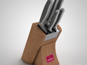 knife set 3D 모델