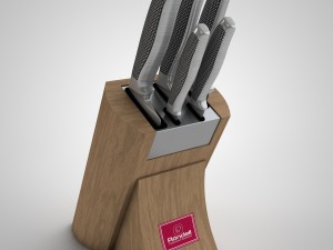 knife set 3D 모델