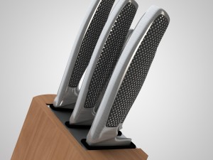 knife set 3D 모델