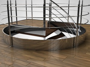 spiral staircase Modelo 3D