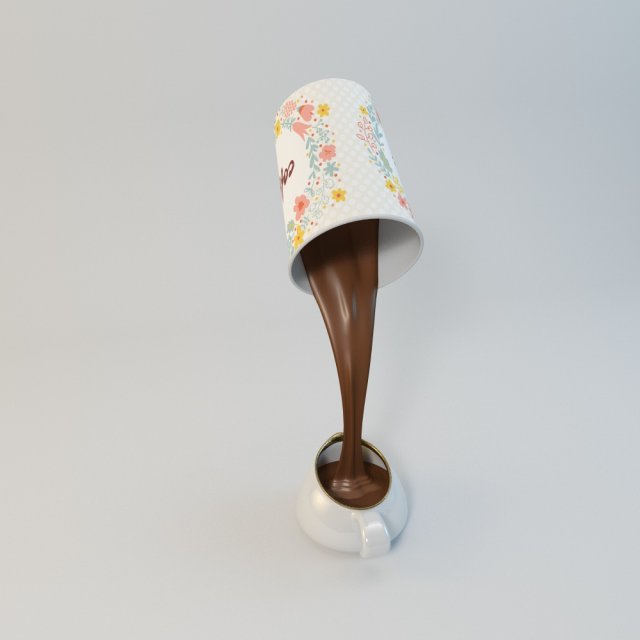 table lamp vray Model 3D .c4d .max .obj .3ds .fbx .stl .blend 