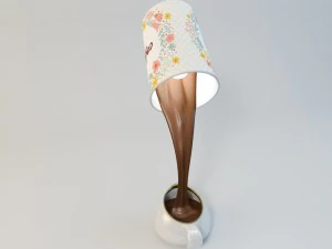 table lamp vray 3D Model