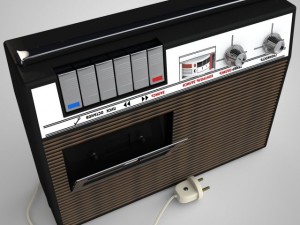 cassette 3D मॉडल