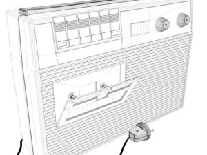 cassette 3D Model