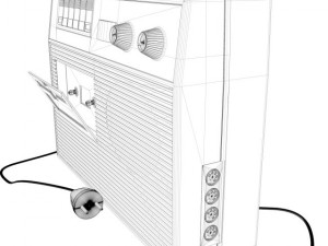 cassette 3D मॉडल