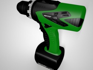 electric screwdriver 3D Модель