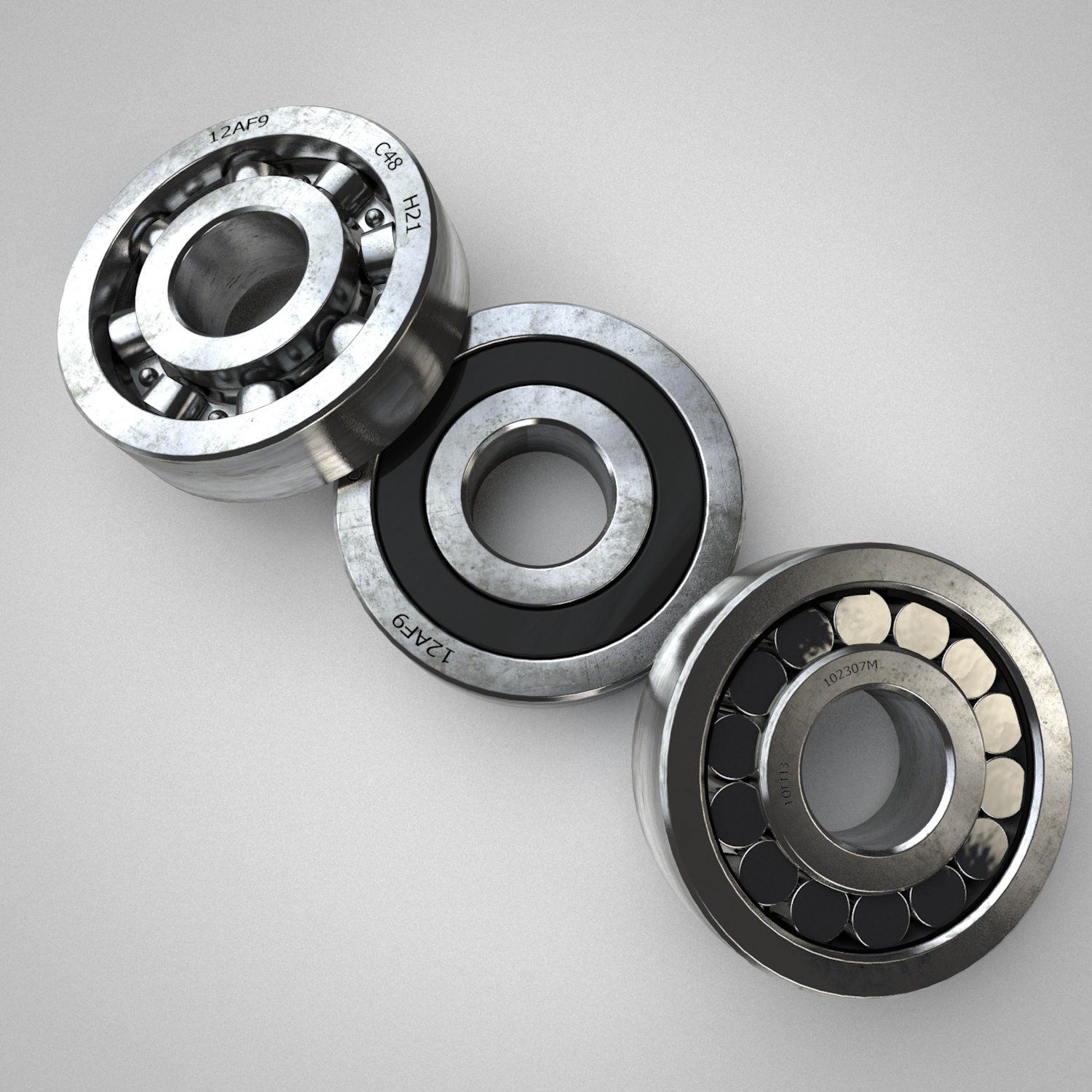 3d model bearing