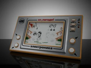 electronic game well wait a minute nu pogody 3D Model