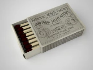 matches 3D Model