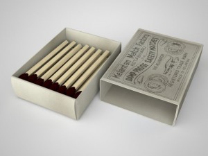 matches 3D Модель