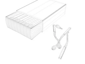 matches 3D Model
