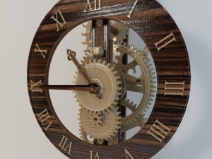 watch plywood 3D-Modell