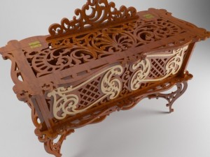 jewelry box Modèle 3D