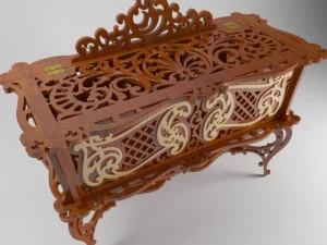 portagioie Modello 3D