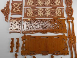 bo&icirc;te &agrave; bijoux Modèle 3D