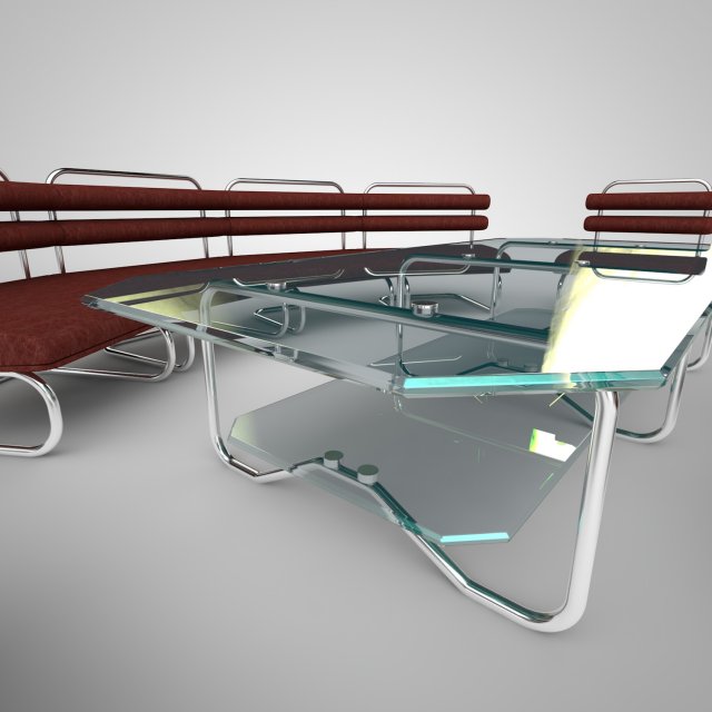 sofa chair table 3Dモデル .c4d .max .obj .3ds .fbx .stl .blend 