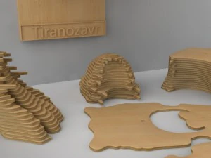 tiranossauro Modelo 3D