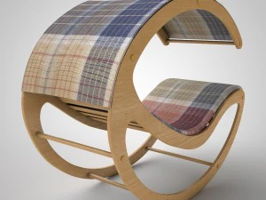 шезлонг 3D Модель