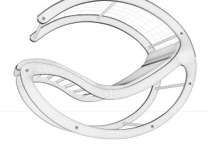 шезлонг 3D Модель