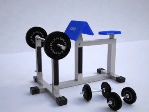 spor salonu ekipmanları 3D Model