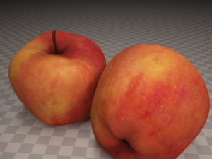 red apple Modelo 3D