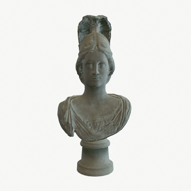 bust sculpture 3D Model .c4d .max .obj .3ds .fbx .stl .blend 