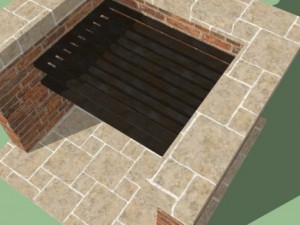 bbq grill barque Modelo 3D