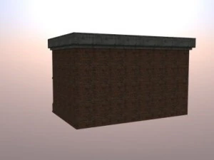 shop building 3D Model
