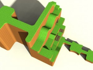 cartoon scene 3D Model