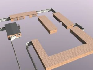 storage locker scene 3D Model