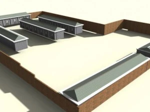 adegan loker penyimpanan Model 3D