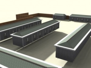storage locker scene 3D Модель