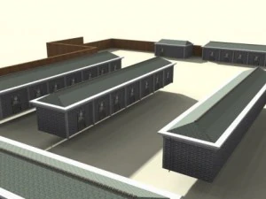 storage locker scene 3D Model