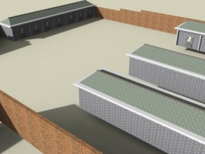 storage locker scene 3D Модель