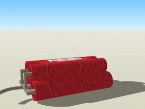 tnt 3D 모델