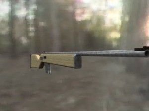 rifle Modello 3D
